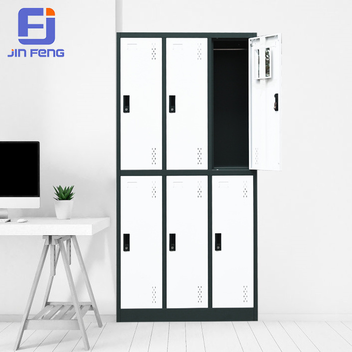 6 9 20 Doors Employee Steel Storage Locker Cabinet Metal Changing Room Worker Parcel  Lockers Work Baggage Luggage Phone Locker