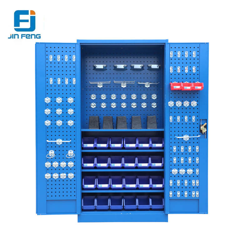 Metal Garage Storage Tool Cabinets Heavy Duty Tool Chest Storage System Iron Workbench Steel Tool Trolley For Workshop