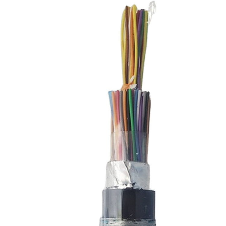 Telecom underground cable Factory price 10 20 30 40 50 100 pairs HYA53 outdoor multi pair twisted pair telephone Cable