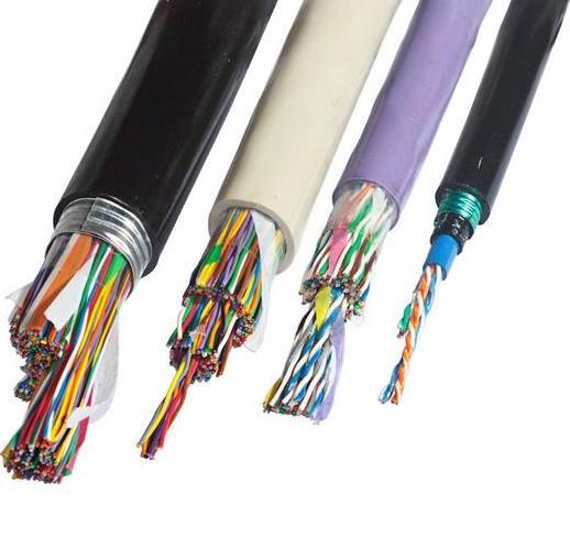 JFDL Drop wire pure  10/20/30/50/100/200 pair copper armored outdoor underground jelly filled telephone cable