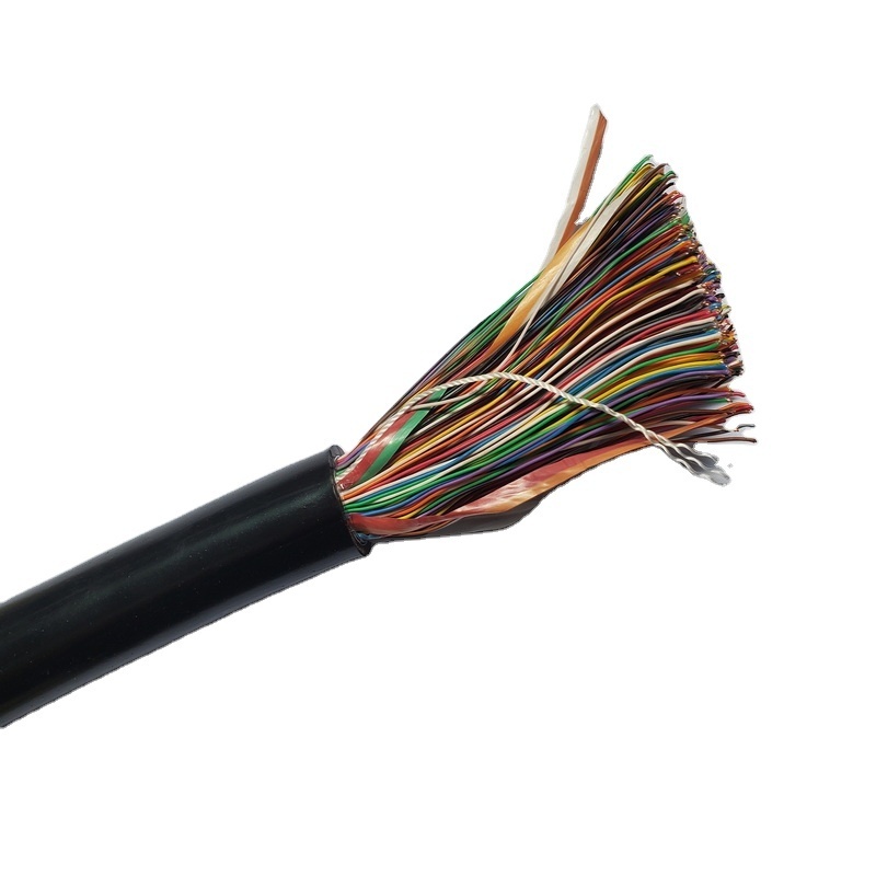 Telecom underground cable Factory price 10 20 30 40 50 100 pairs HYA53 outdoor multi pair twisted pair telephone Cable