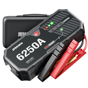 2024 New Product Ideas Portable Car Battery Charger Wireless Portable Electric Jump Starter Tire Inflator And Jumpstarter