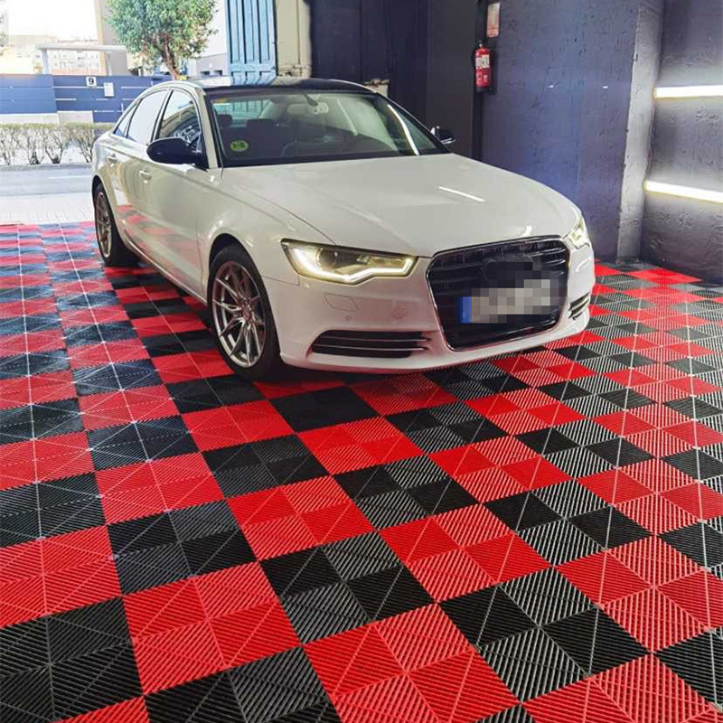 High Quality Garage Floor Tiles For Car Wash Room Plastic Floor Mat