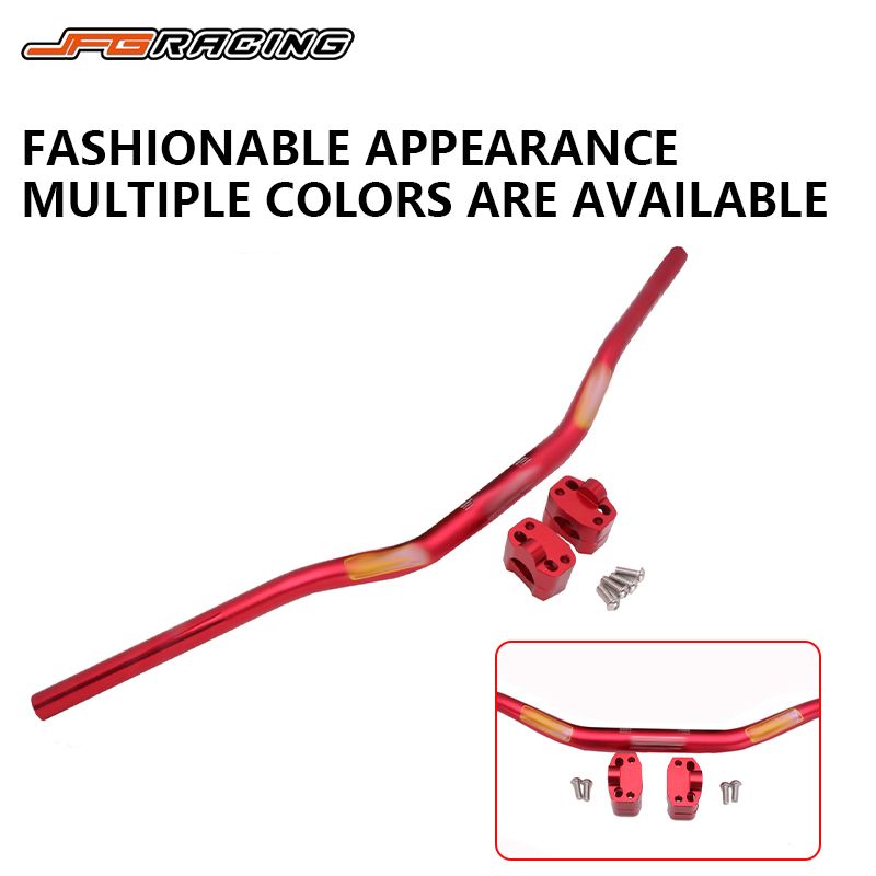 JFG Dirt Pit Bike Aluminum Racework MX 1/8 28MM Dirtbike Motocross Motorcycle Bicycle TAPER Handlebar