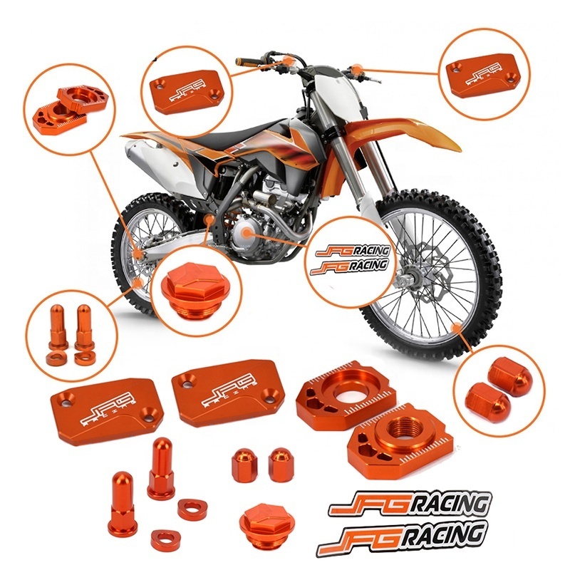 JFG Off-Road All Motorcycle Accessories For KTM SX/SXF/XC/XCF/XCW/EXC/EXCF125-500 2014-2023 Dirt Bike CNC Parts Plastic Parts