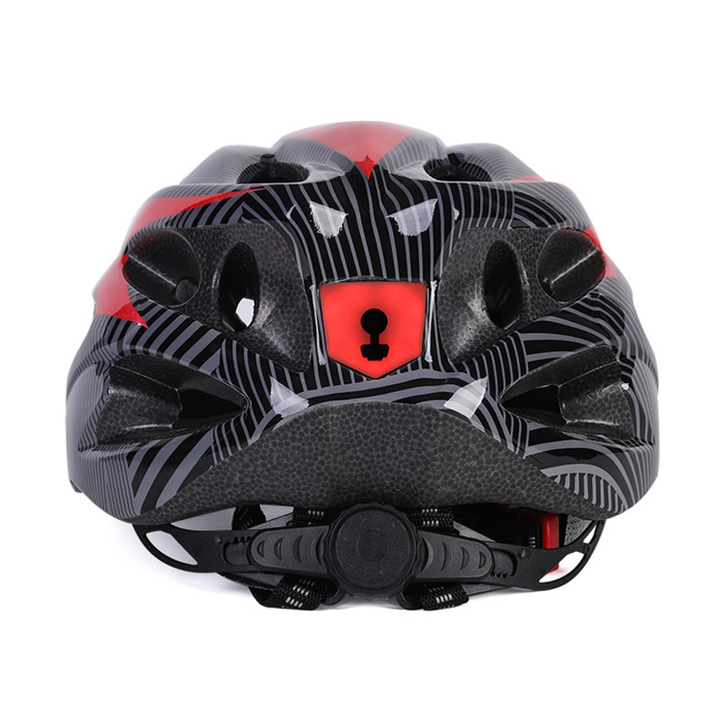 NEW Bicycle Helmet LED Light Rechargeable Intergrally-mold Cycling Helmet Safe Sport Mountain Road riding Bike Helmet