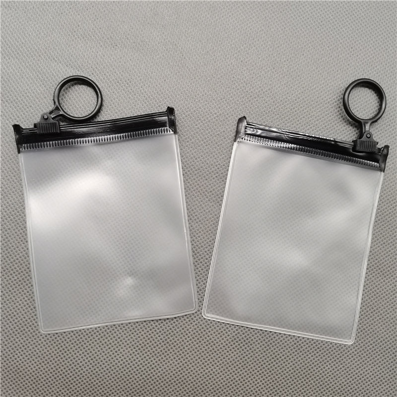 Luxury Small Plastic Bags For Jewelry Custom Printed Ziplock Zipper Bags With Logo Mini Clear Frosted Packaging Pouch Jewelry