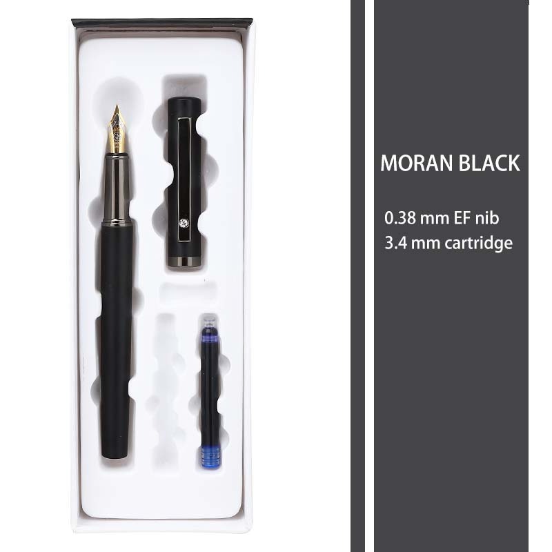 GemFully back to school supplies wholesale corporate gift pen morandi metal fountain pen with cartridges