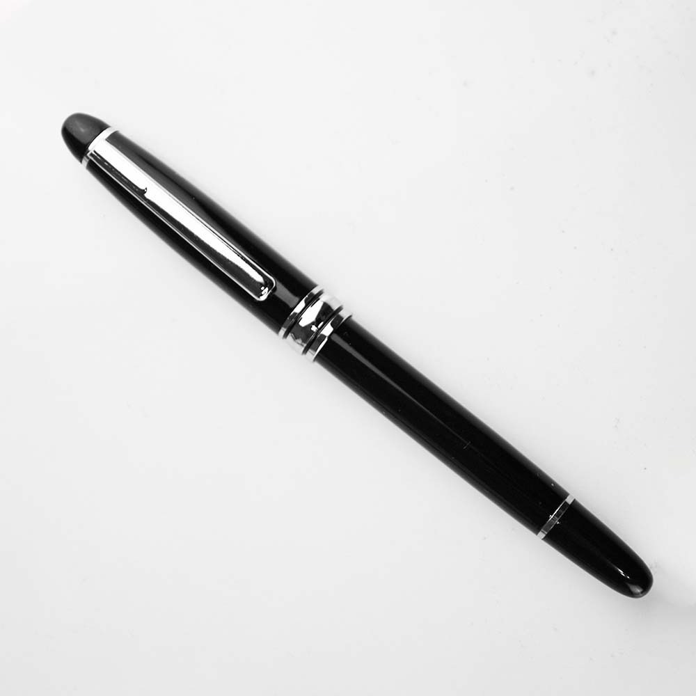 classic design eco metal fountain pen black matte fountain pen with cartridges and converter