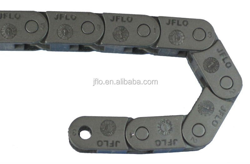 7*7mm environmental protection plastic carrier energy chain,JFLO J07Q Nylon cable  chain