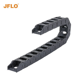 JFLO J25 series open type plastic energy cable chain  nylon cable tray /drag cable chain