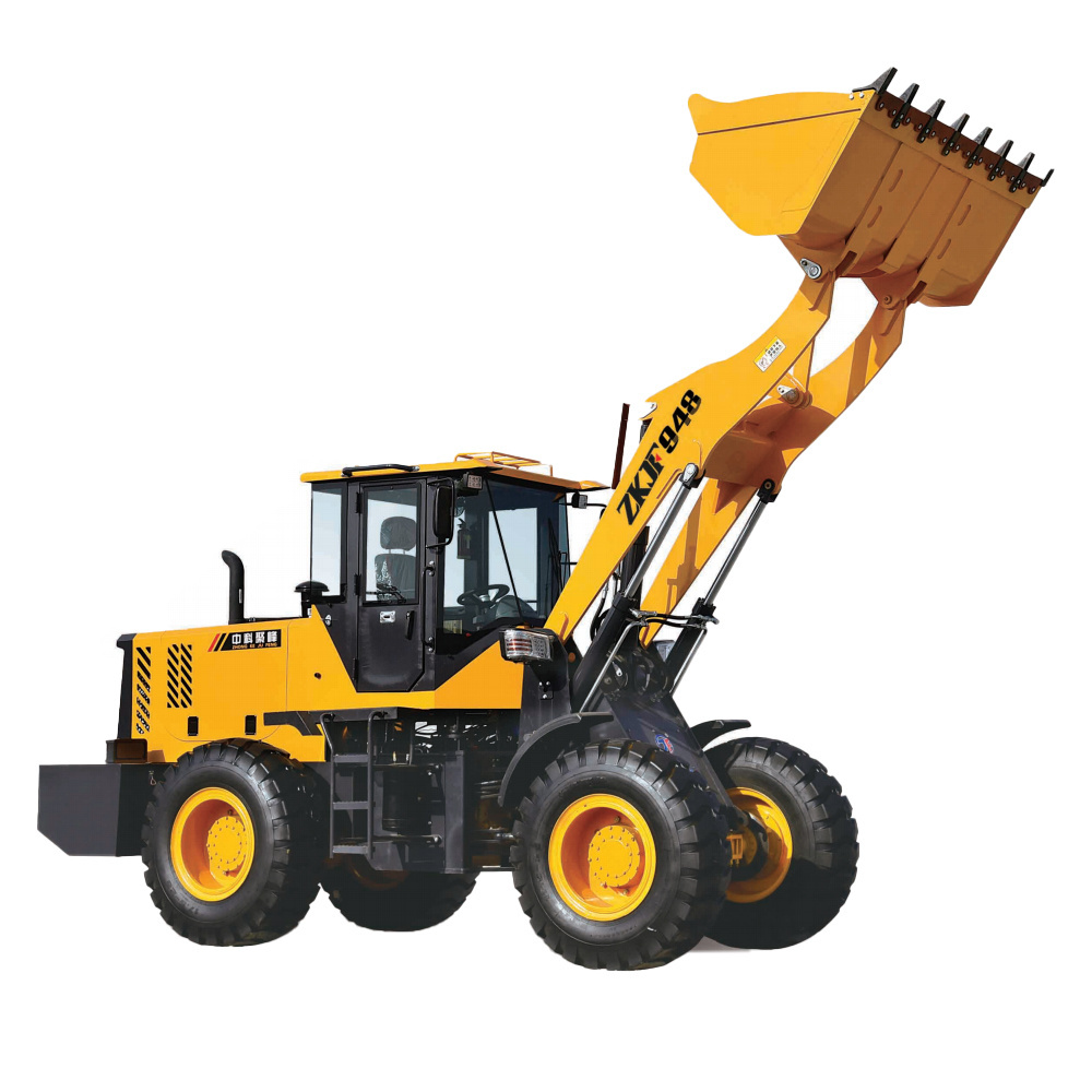 Front end loader with snowblower mini loader snow blower spare parts for 3 ton front loader