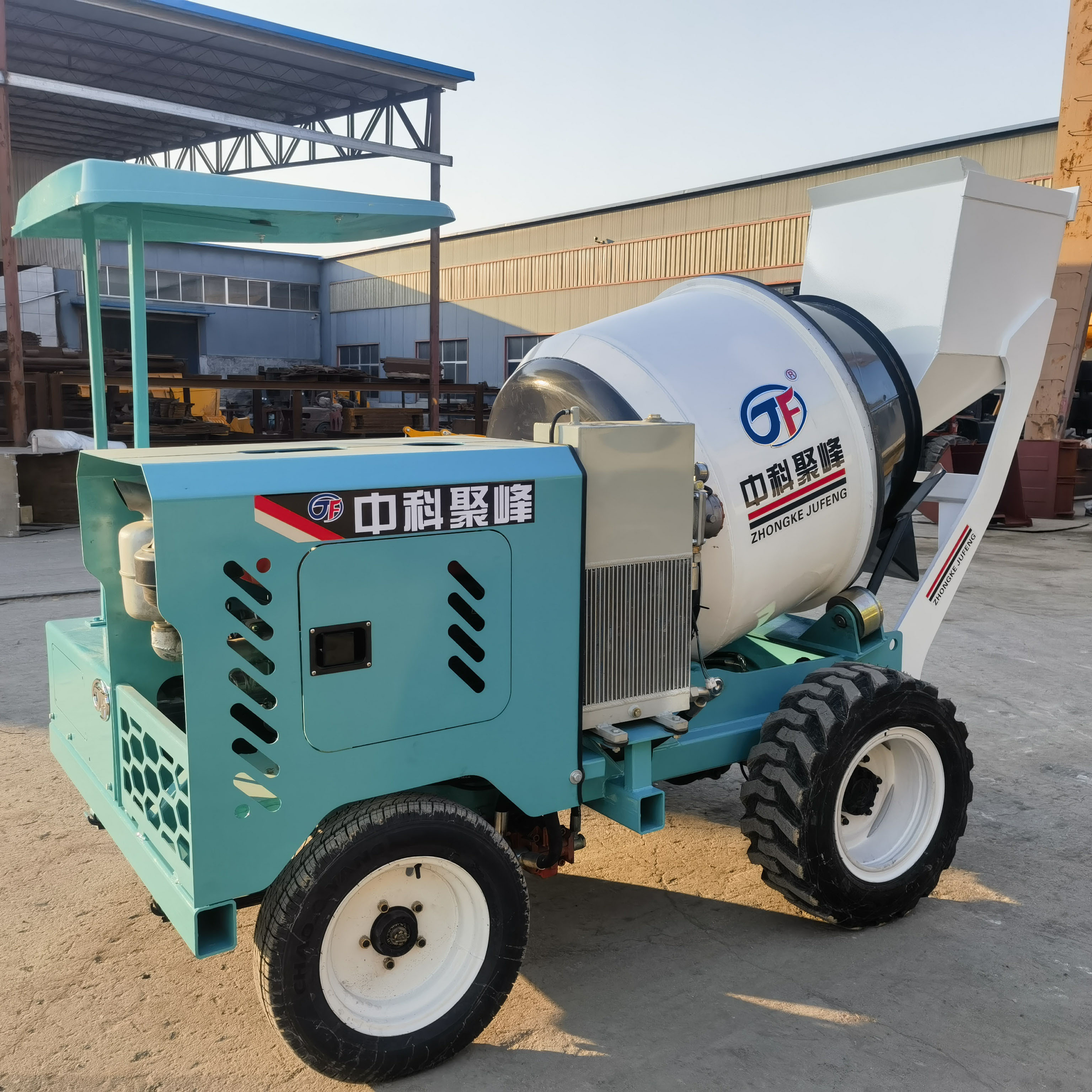 concrete machine mixer CMT500 concrete car mixer