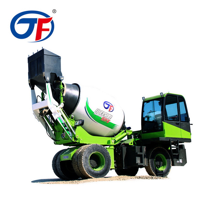 3.5 CBM self feeding concrete mixer concrete mixer truck price