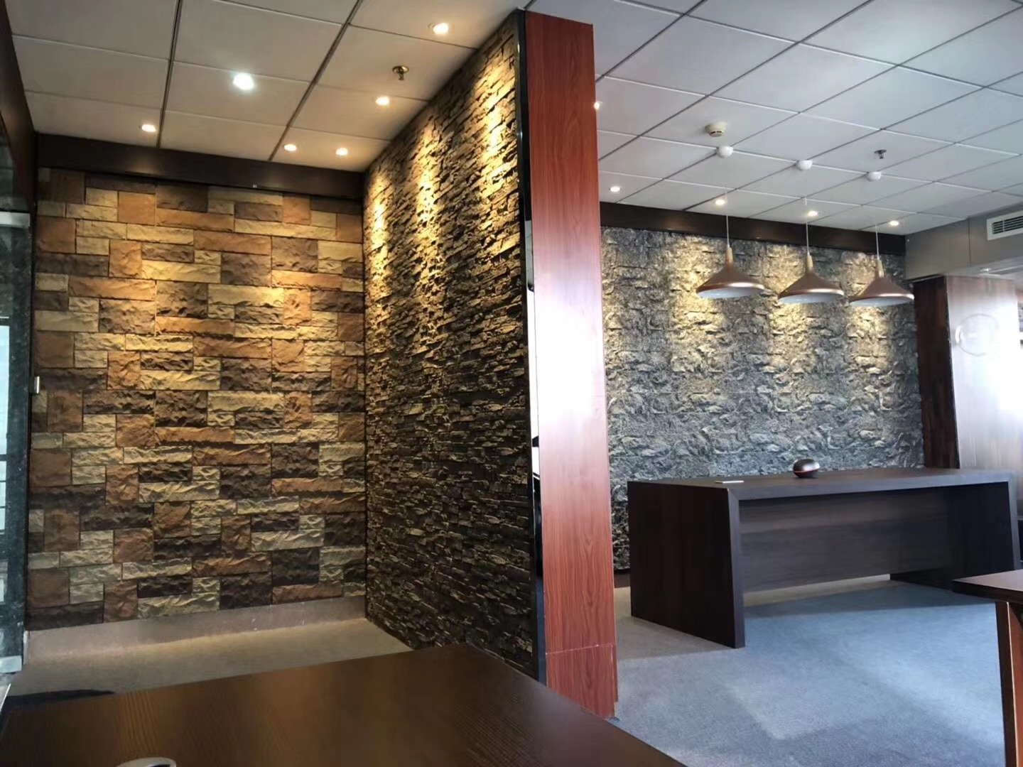 2023 new pu cultural stone cultured stone for indoor and outdoor wall panels exterior wall cladding