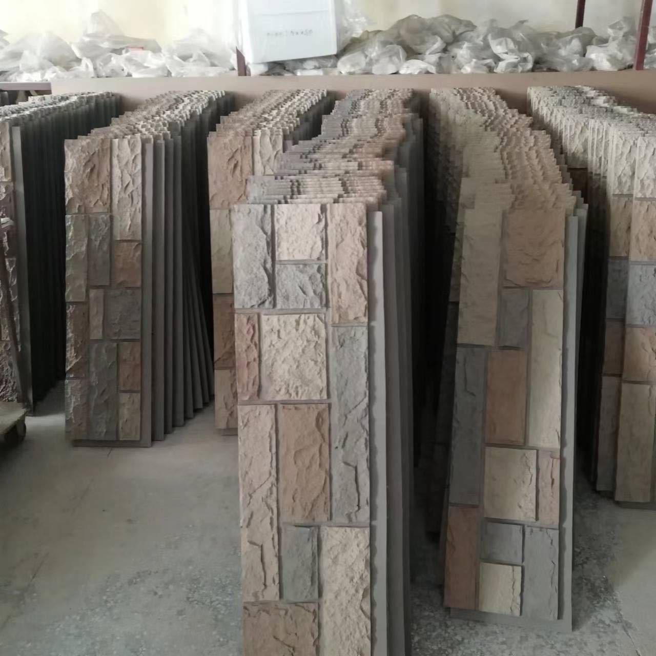 2023 new pu cultural stone cultured stone for indoor and outdoor wall panels exterior wall cladding