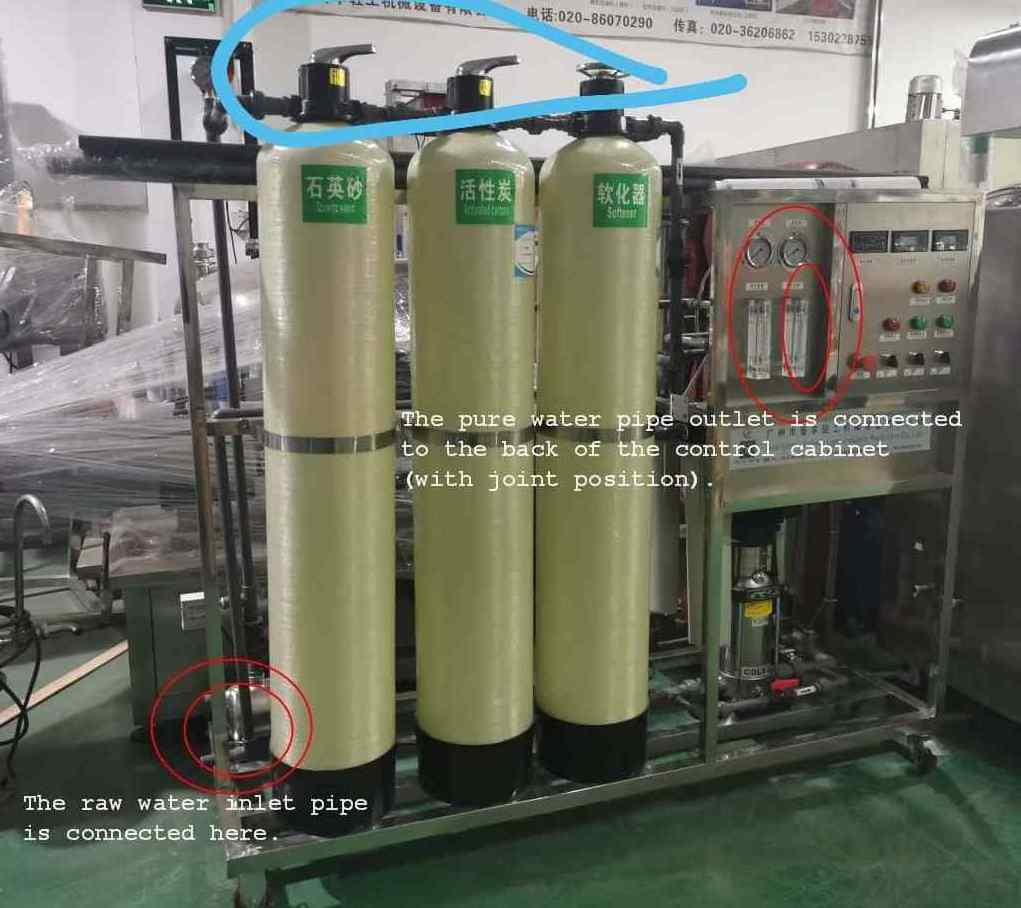 High Quality Factory Use Well Water Desalination System Reverse Osmosis Purifier Treatment machine for marine drilling platforms