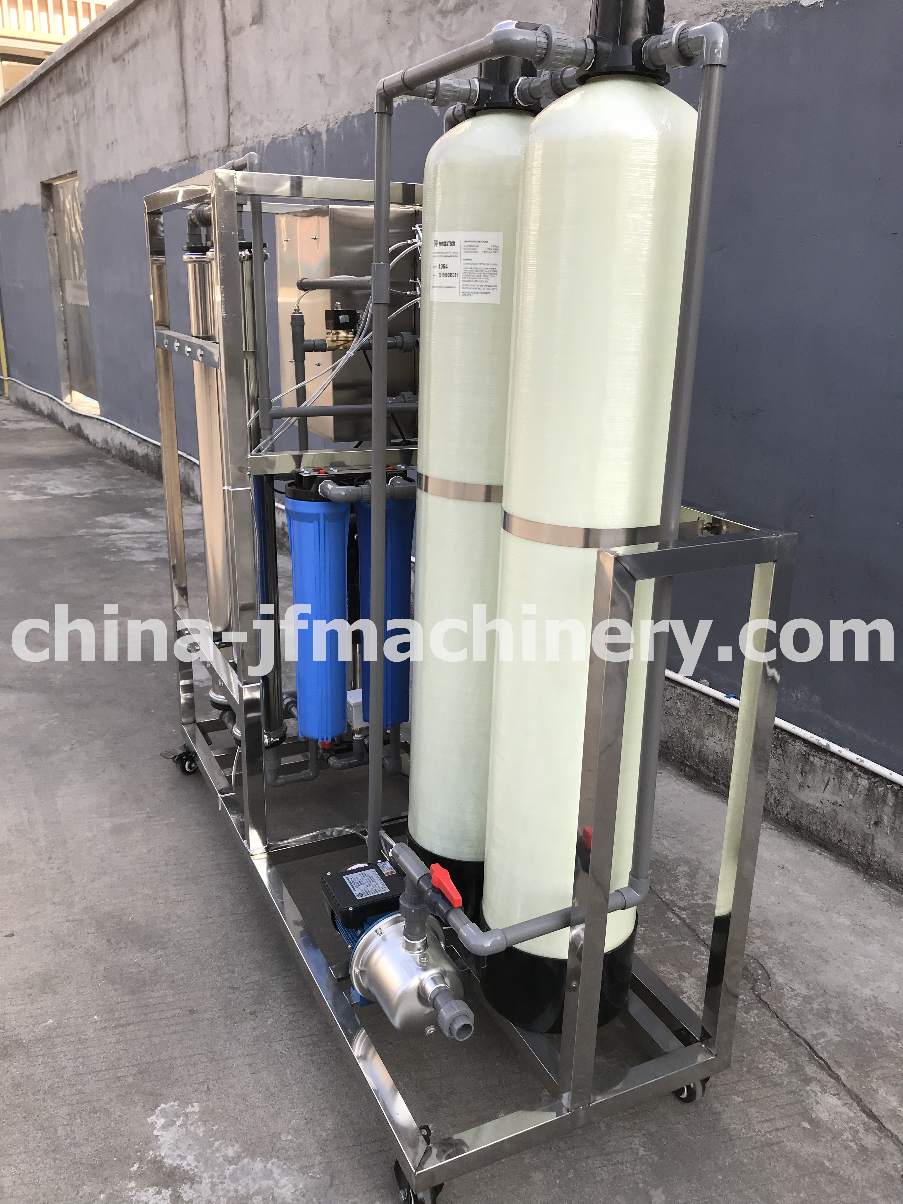 High Quality Factory Use Well Water Desalination System Reverse Osmosis Purifier Treatment machine for marine drilling platforms