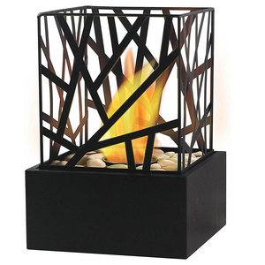 Newest Design bio ethanol fireplace burner free standing for indoor and outdoor table use