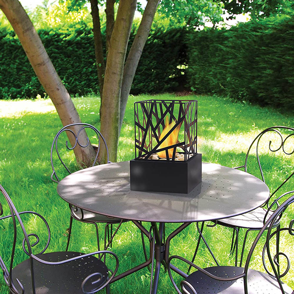 Newest Design bio ethanol fireplace burner free standing for indoor and outdoor table use