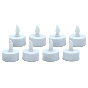 12Pack Flameless Led Plastic Tealight Candles White Led tea light