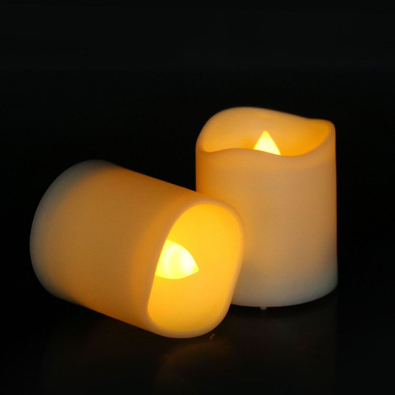 JHD0100101 Plastic Small Tealight LED Candle Battery operated light tea light