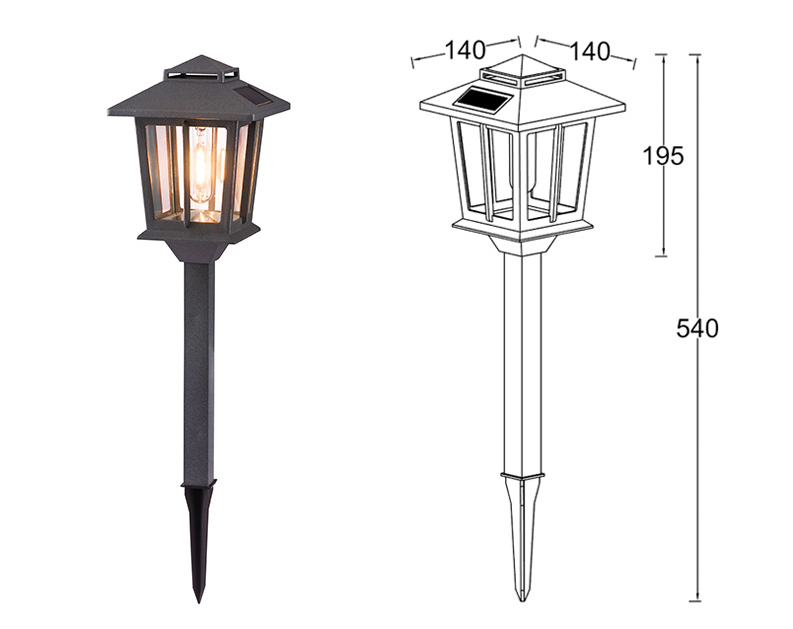 outdoor solar light light solar garden  lantern solar