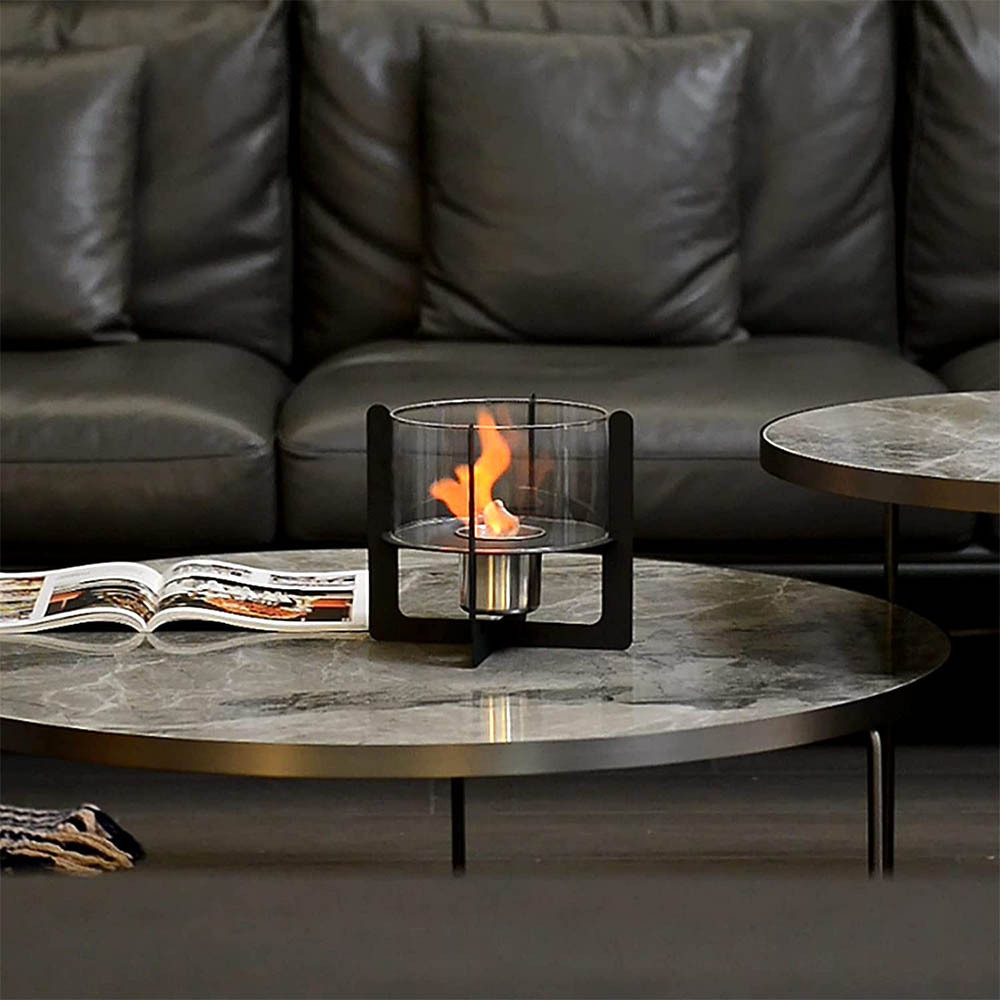 Desktop Alcohol steam Fireplace Real Fire Landscape Indoor Home Decoration Ornament Biomass Ethanol Desktop Outdoor Fireplace