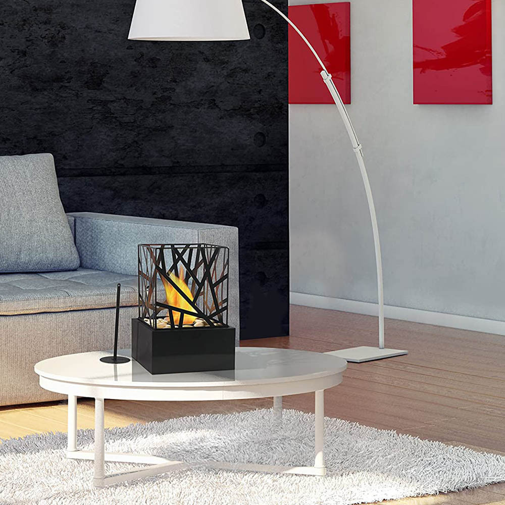 Newest Design bio ethanol fireplace burner free standing for indoor and outdoor table use