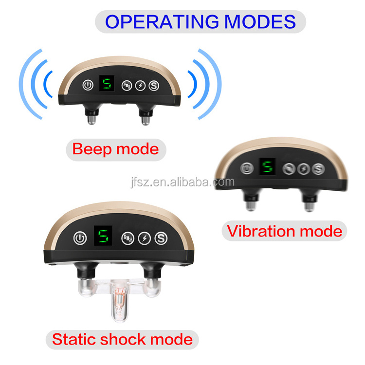 Rechargeable No Bark Dog Collar Training Shock Collar for Pet