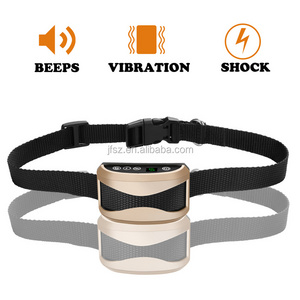 Rechargeable No Bark Dog Collar Training Shock Collar for Pet