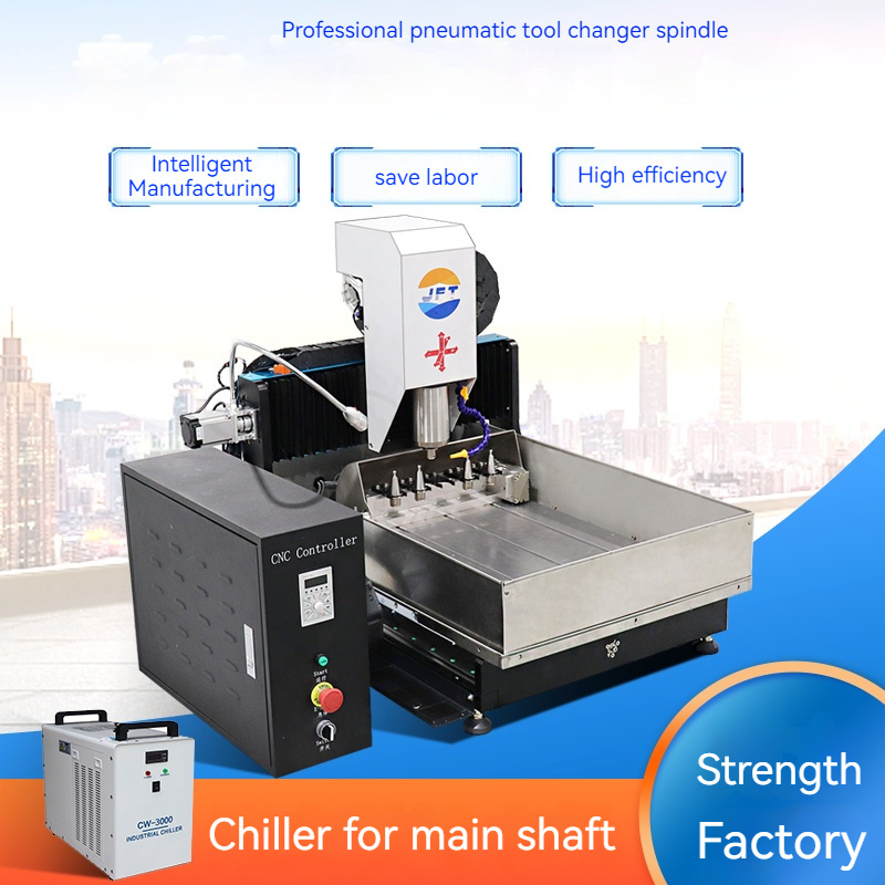 6040D Cnc Router Aluminum Milling Mini Sheet Engraving Engraver Metal Cutting Machine