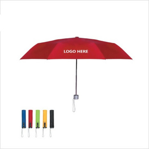 Custom Logo Printed Personalised Cheap Sublimation 3 fold Travel Folding Umbrellas With Advertising For Promotional