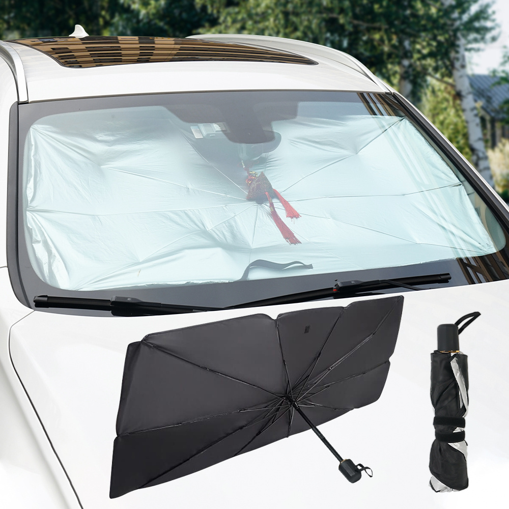 Wholesale  Sun Shade Windshield Uv Protection Portable Car Foldable Sunshades Umbrella For Windshields Of Various Car Models