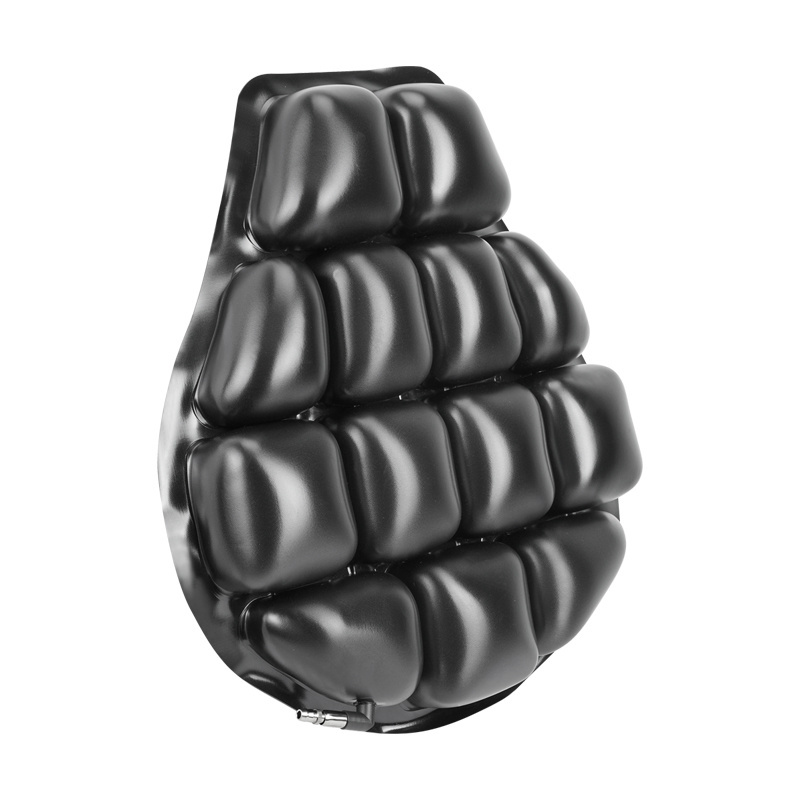 Pressure Relief Motorcycle Seat Pad TPU Motorcycle Seat Cushion Shock Proof Comfortable for Motorbike Long Rides Air Filled