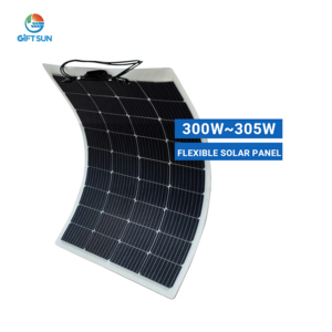 flexible solar panel 300w 400w 500w shingled flexible solar panels Module Price Lightweight Mono PERC Solar Panels For Boat RV