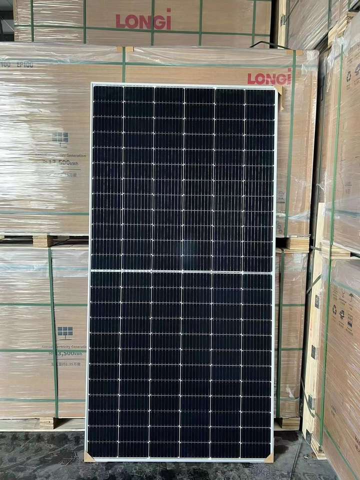 Good price longi Hi-Mo 7 bifacial photovoltaic solar power panels 560w 570w 580w 590w solar panels for homes