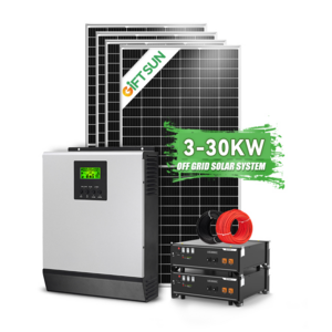 Complete Smart Solar Set off grid roof home energy system kit 3kw 5kw 8kw 10kw 15kw 20kw 30kw off grid solar power energy system