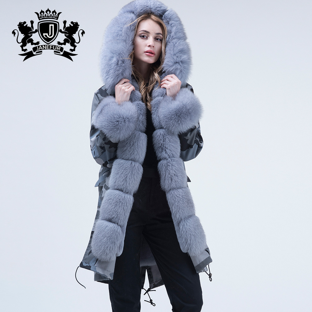 Down jacket parka fake fur lining real fox fur hood parka fox fur trimmed parka