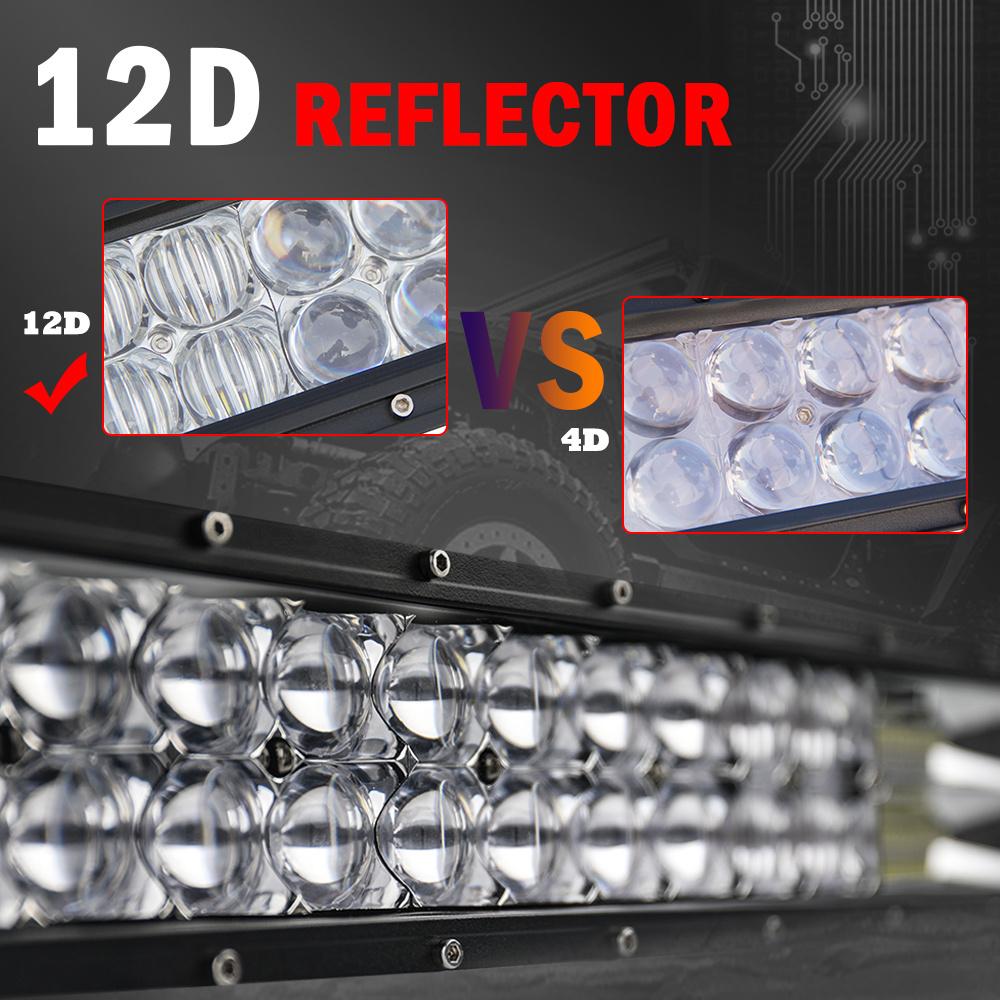 Off road LED Bar Light, 2 Row Barra Led 32