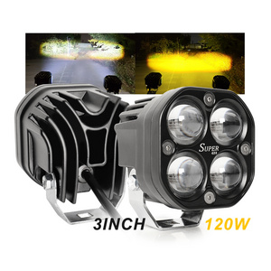 OEM 5D Projector Led Driving Spot Auxiliary Light Offroad 4x4, Cube Led Off Road Fog Lamp 12V 24V 3 Inch Led Pods Light