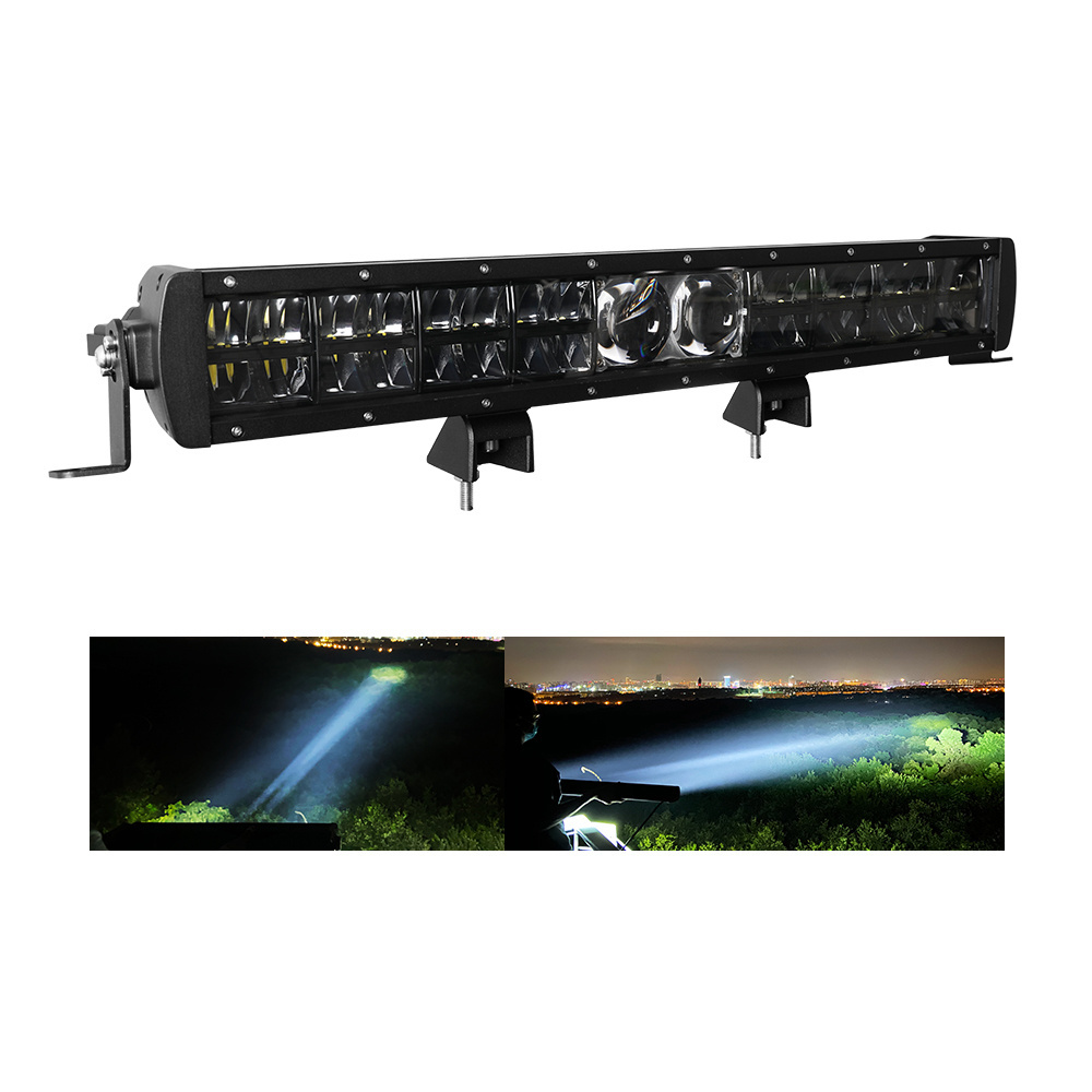 Super Bright Dual Row Design Led Off Road Bar 22'' Off Road 4x4 4WD Truck Spot E-mark Led Light Bar