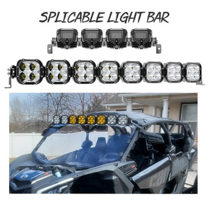 Can-Am Maverick R Accessories Overhead Top Roof Light Bar Cube Led Offroad Lights