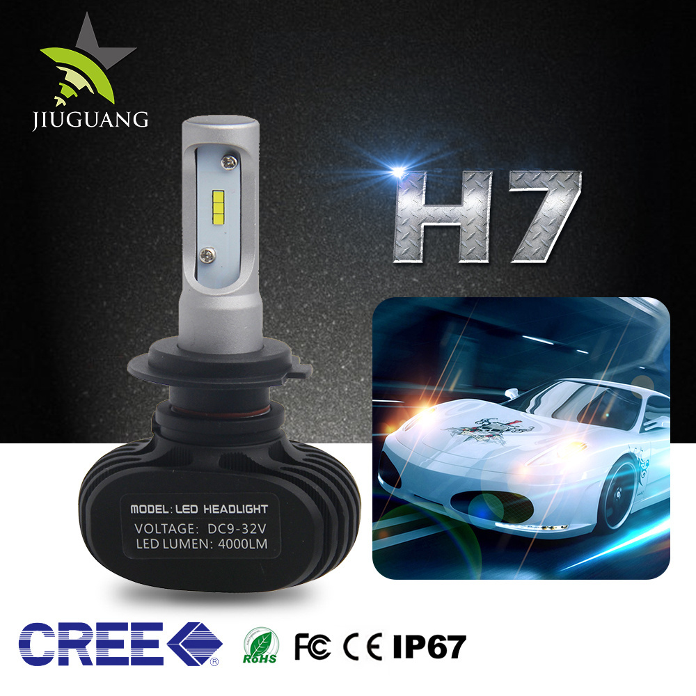 high power 40000 lumen super bright led headlight bulb h4 H7 9004 9007