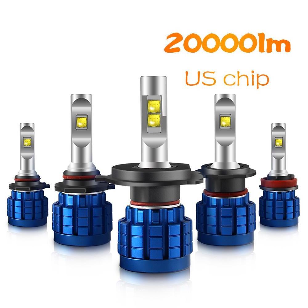 Auto lighting system 6500K Q10 20000 Lumen 100W H4 Bulbs H11 HB4 9005 Car Light LED Headlight Led H7 H4 Led