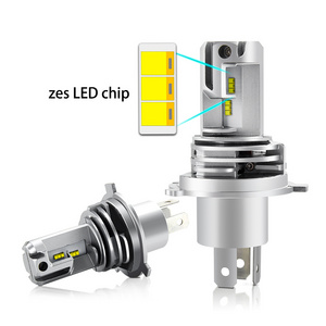 Auto Parts For Lighting All in One Fan Cooling High Low Beam M3 H4 H7 H11 9006 9005 LED Headlight Bulb