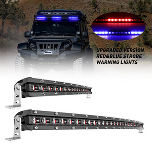 Super Slim Bright 12v Led Warning Strobe Light Bar 24V for Car UTV