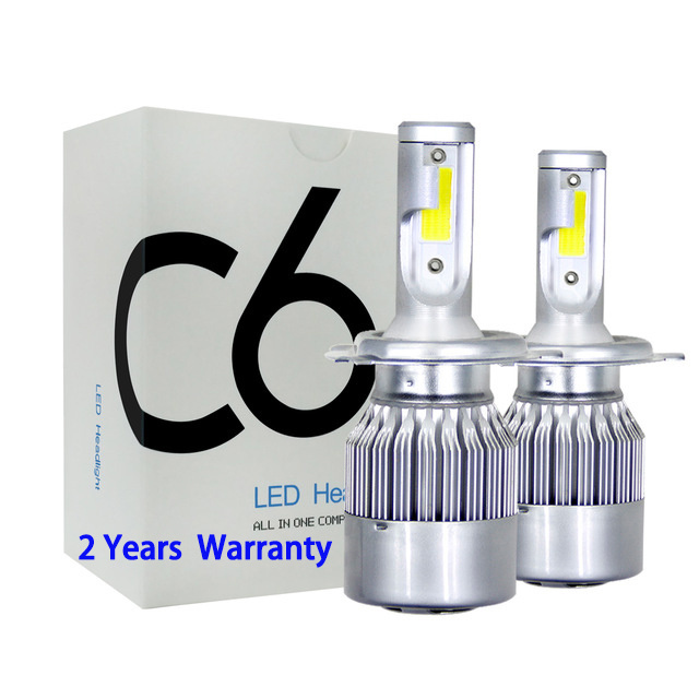 High Power Super bright H8 H13 H15 Hb3 Hb4 Led H4 H7 H11 9005 9006 9007 Fan 16000lm Car Led Headlight Bulb C6 h11 h4 h7 Led