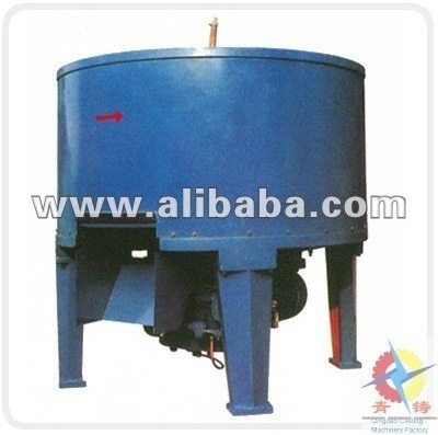 Roller type sand muller for casting and foundry