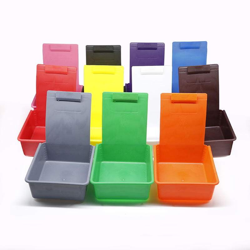 Dental Lab Working Trays Model Delivery Box 11 Colors Plastic Work Pans